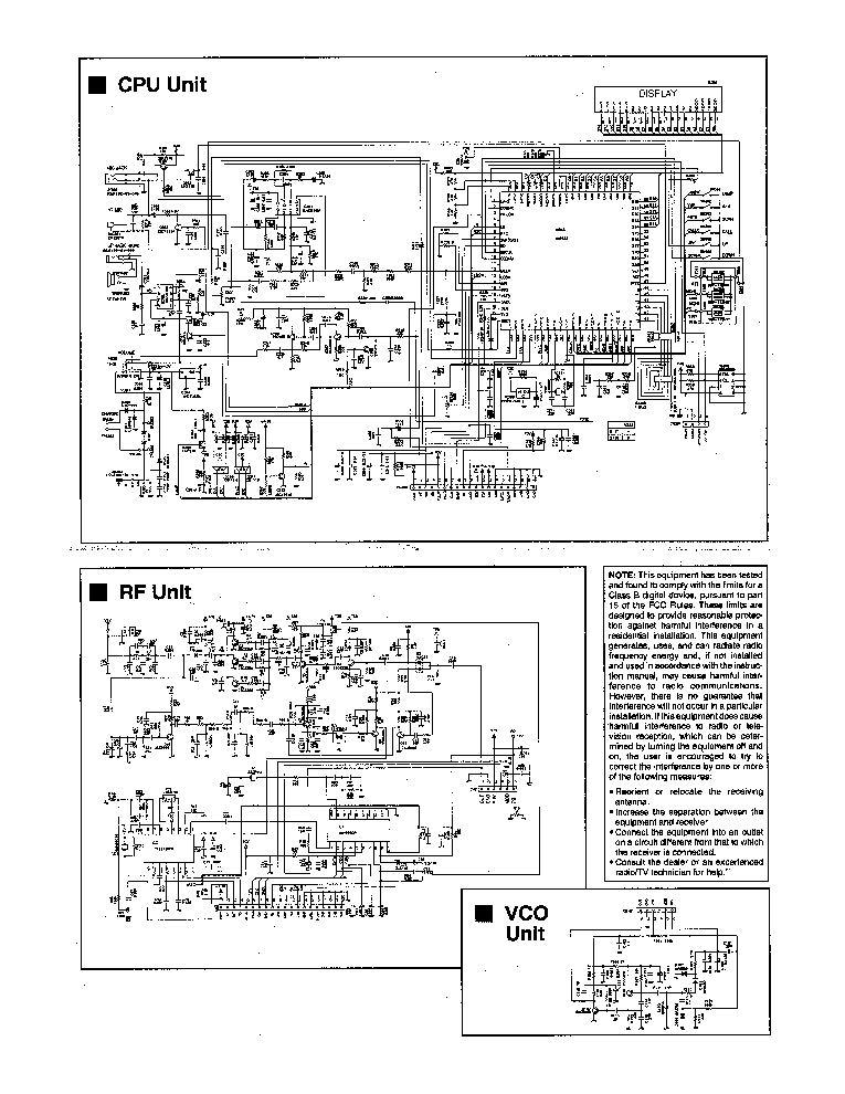 Alinco dr 130 lh схема