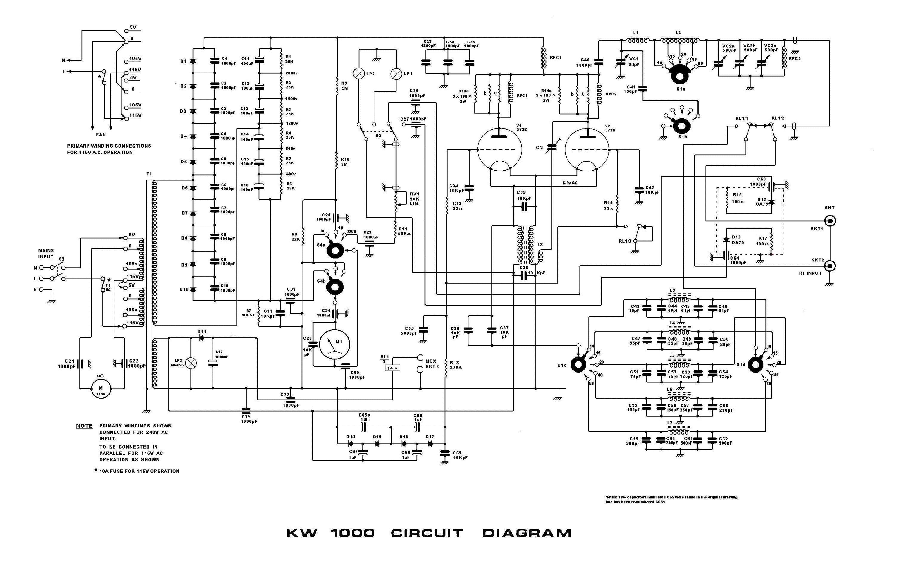 Linear Amplifier Schematics Kilowatt