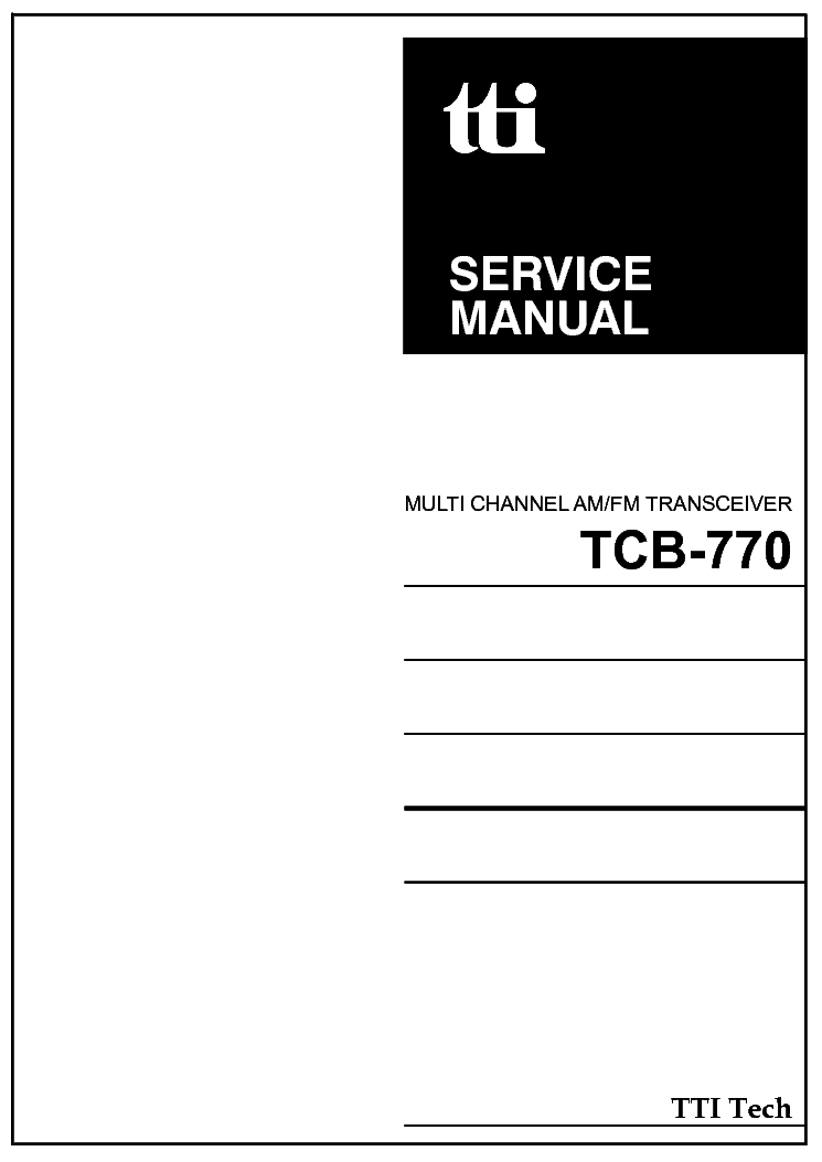 TTI TCB880 Service Manual download, schematics, eeprom, repair info for Sns-Brigh10