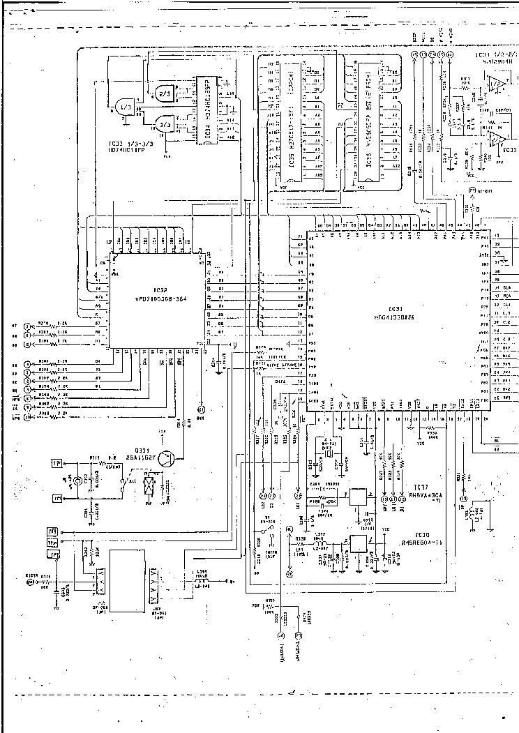 UNIDEN BC9000XLT Service Manual download, schematics, eeprom, repair