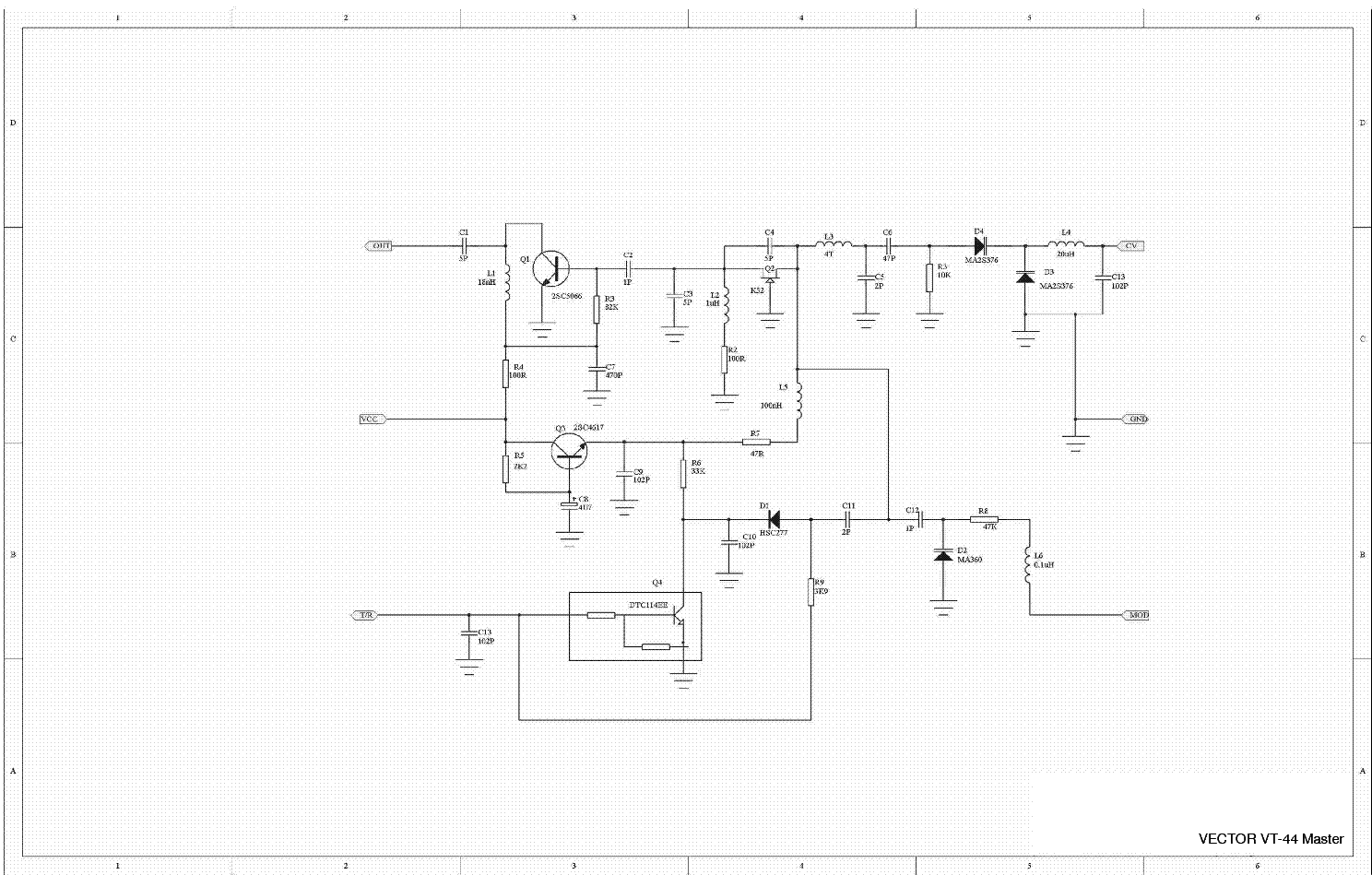 Схема vector vt 47