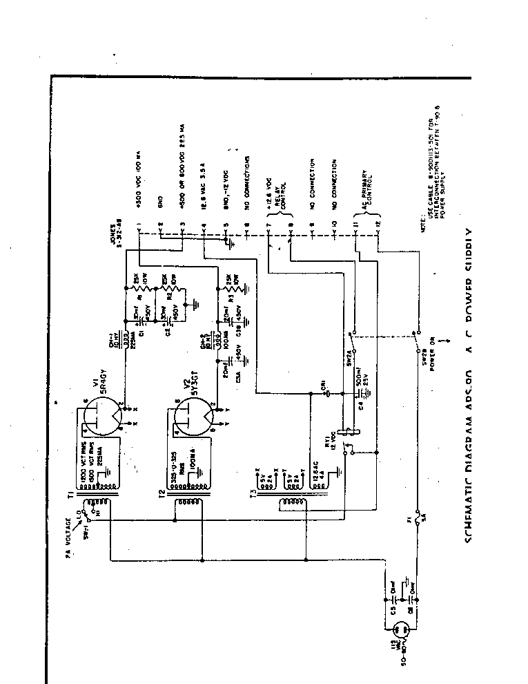 Harvey Wells Aps-90 Power Supply-sch Sch Service Manual Download 