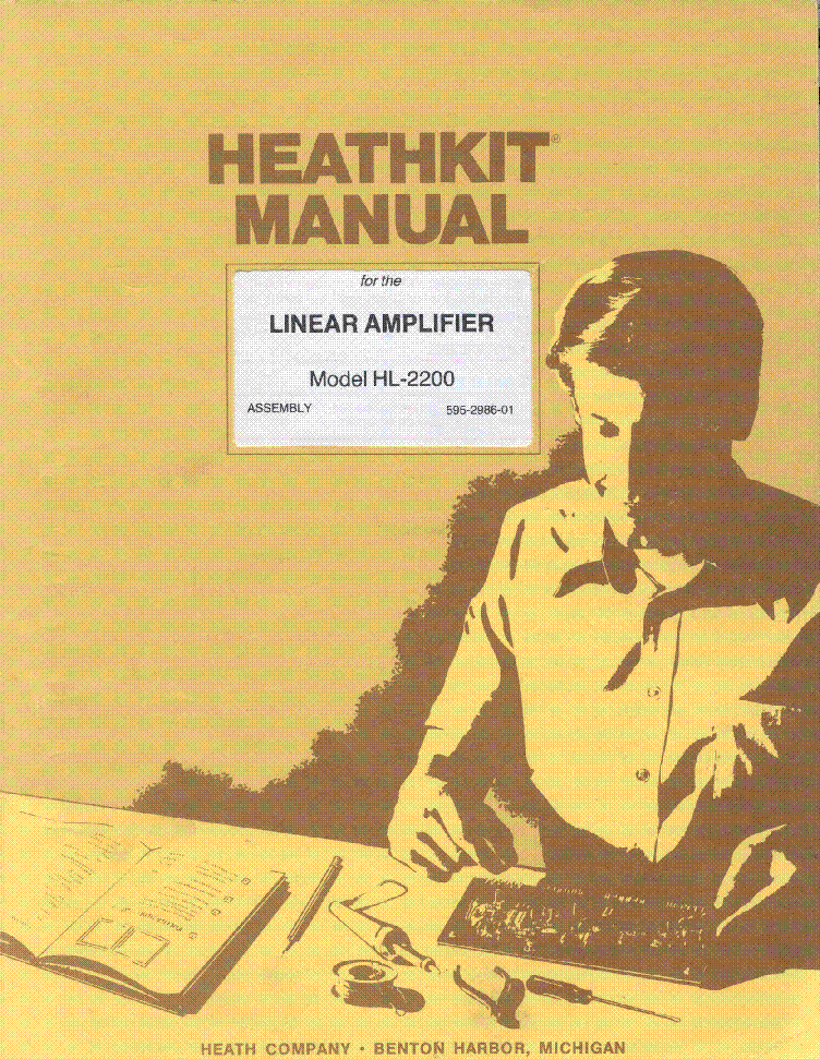 HEATHKIT HL-2200 LINEAR AMPLIFIER SM service manual