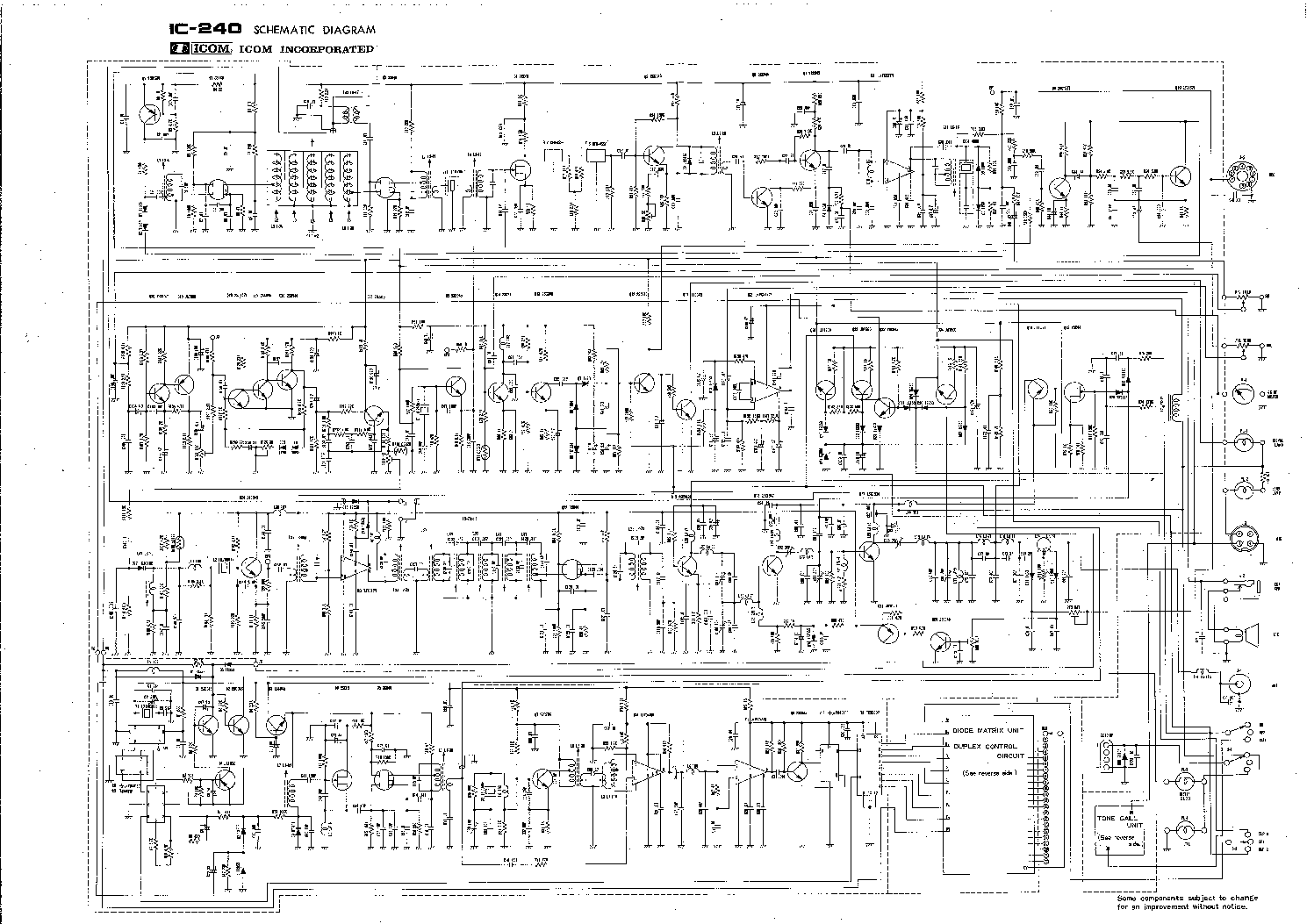 Icom sm 25 схема