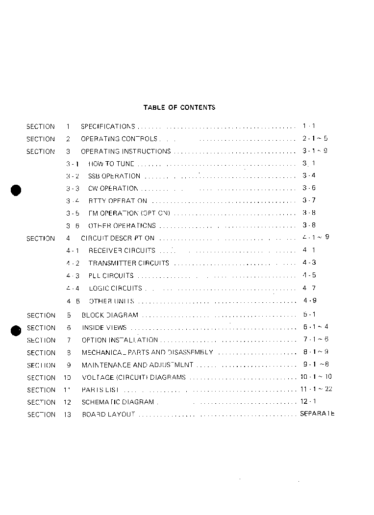 Icom IC-740 Service Manual Includes 12" X 36" Foldout Schematics! 