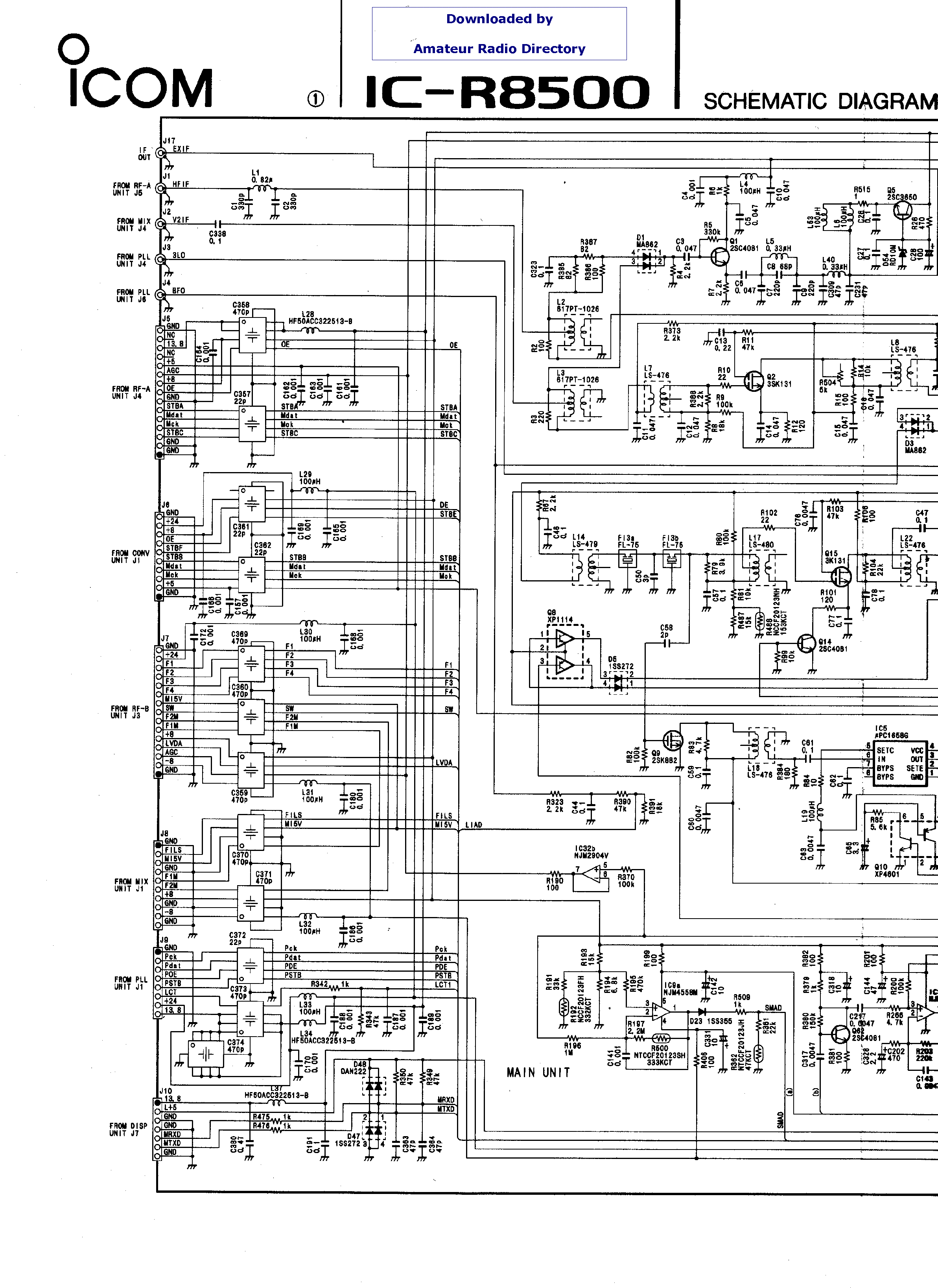 icom ic r8500 brochure