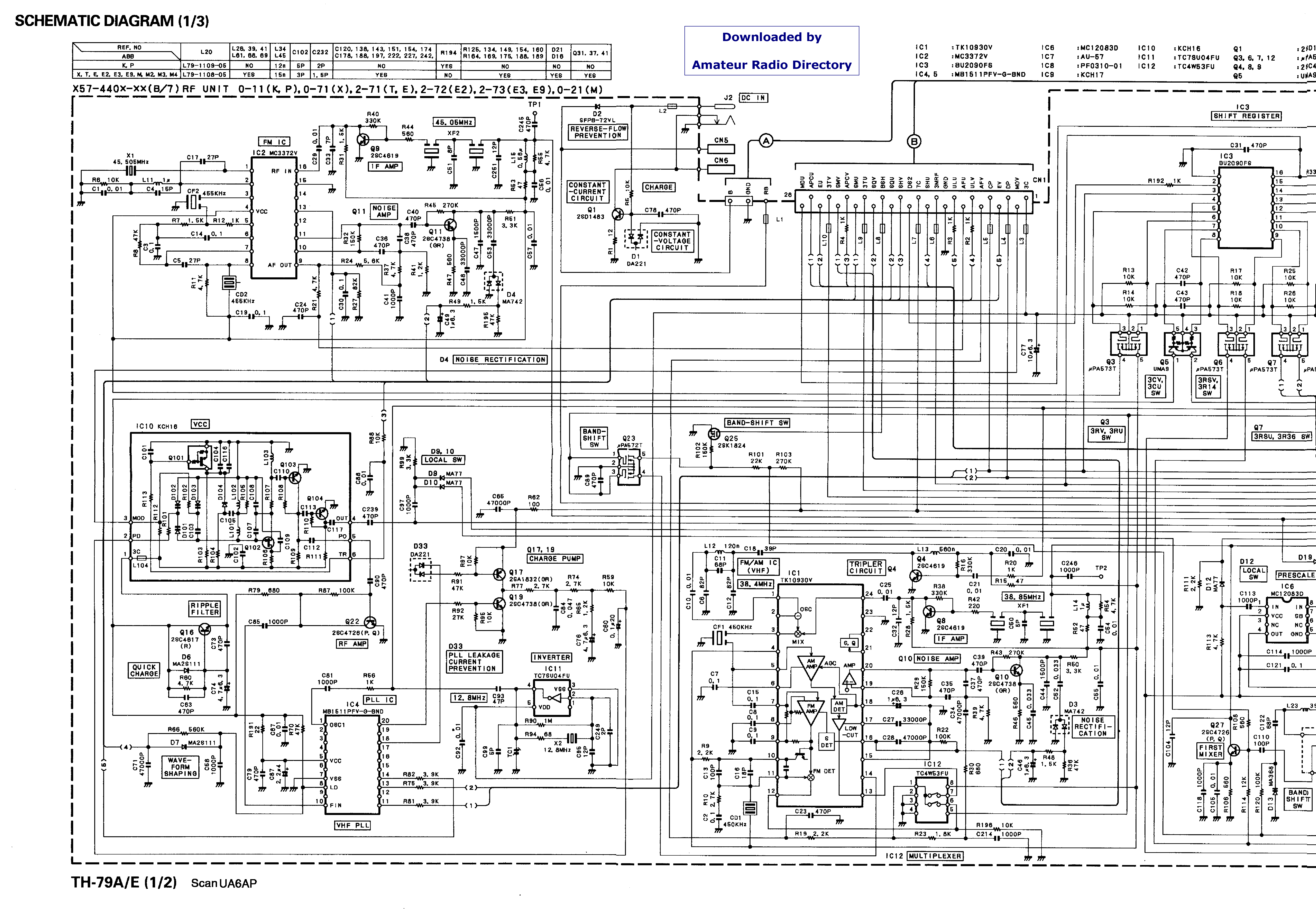 Kenwood tk f6 схема