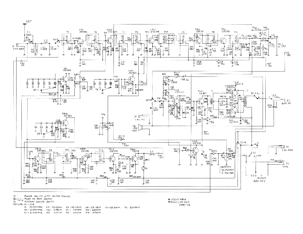 Midland m10 схема