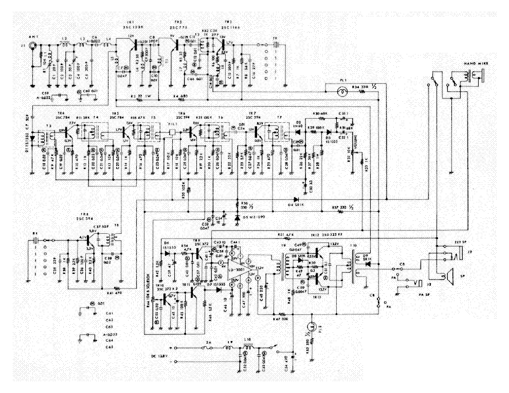 Midland m10 схема