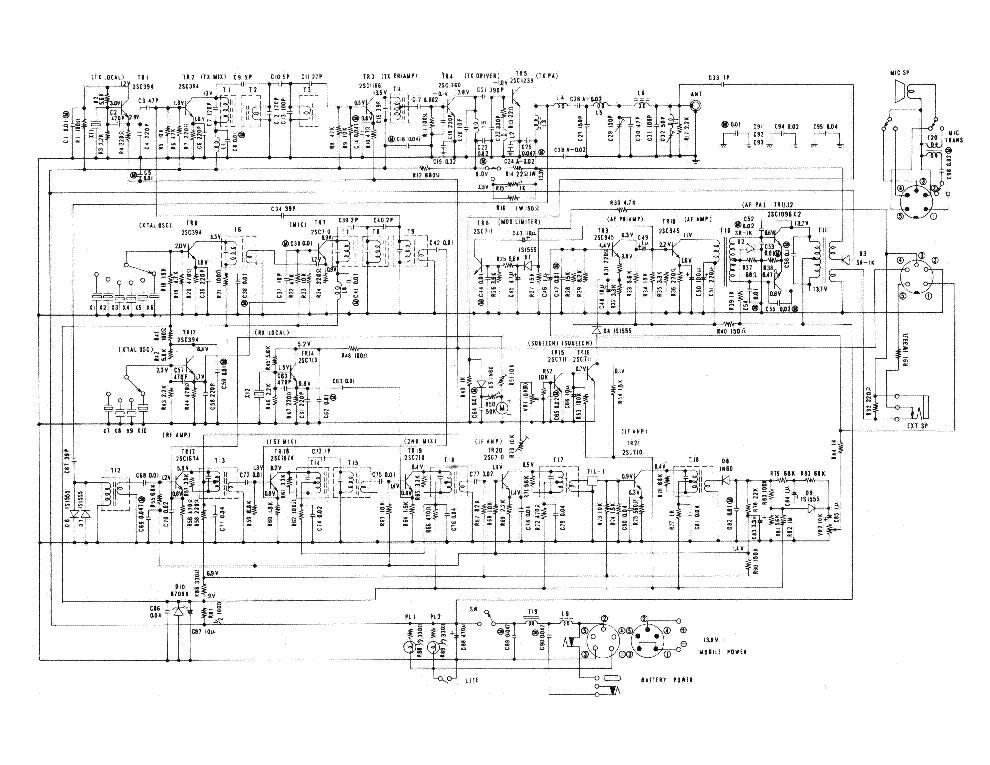 Midland m10 схема