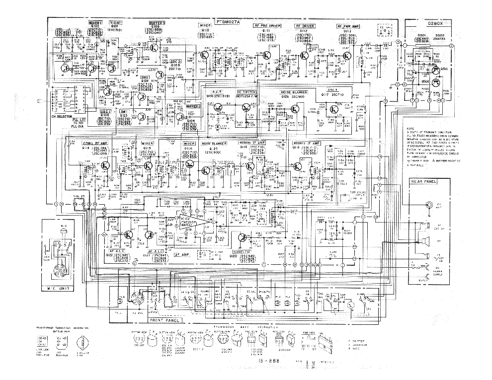 Схема рации мегаджет 3031м