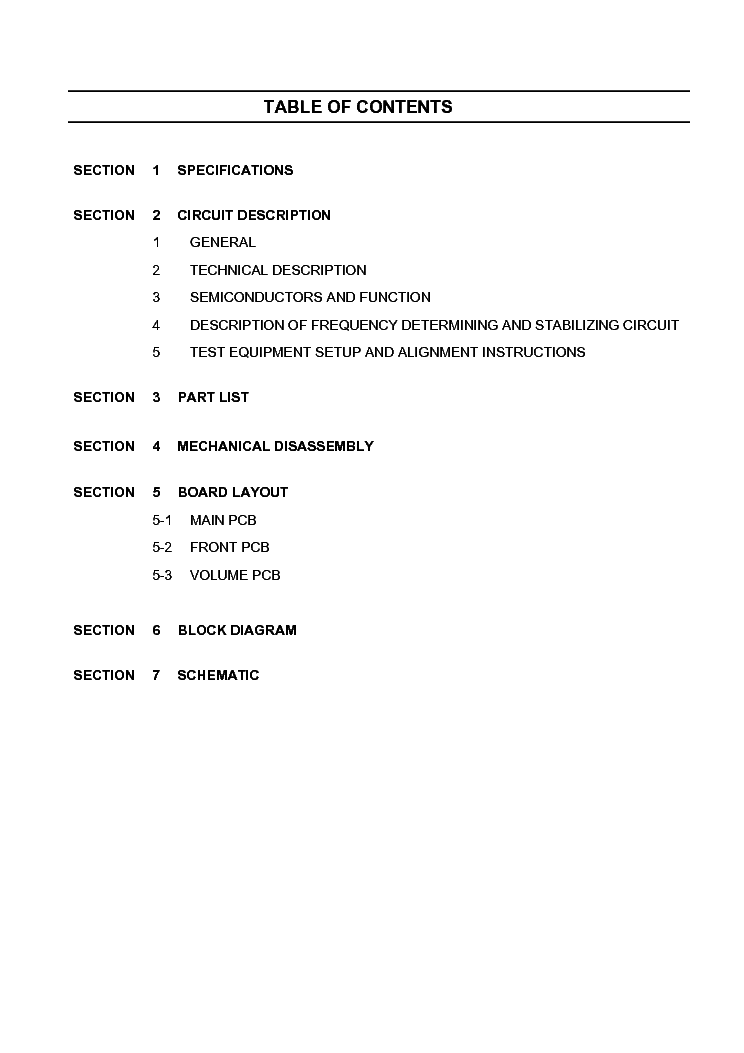 TTI TCB-660 SM Service Manual download, schematics, eeprom, repair info ...