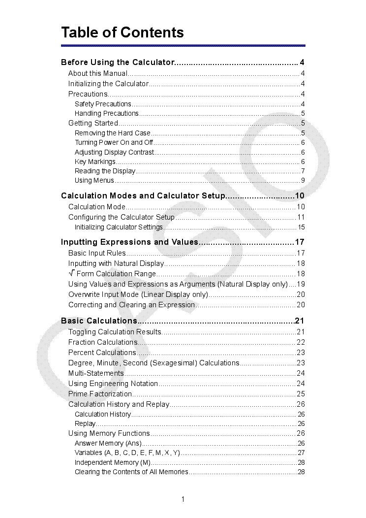 CASIO FX-82ES PLUS FX-85ES PLUS FX-95ES PLUS FX-350ES PLUS USER MANUAL service manual (2nd page)