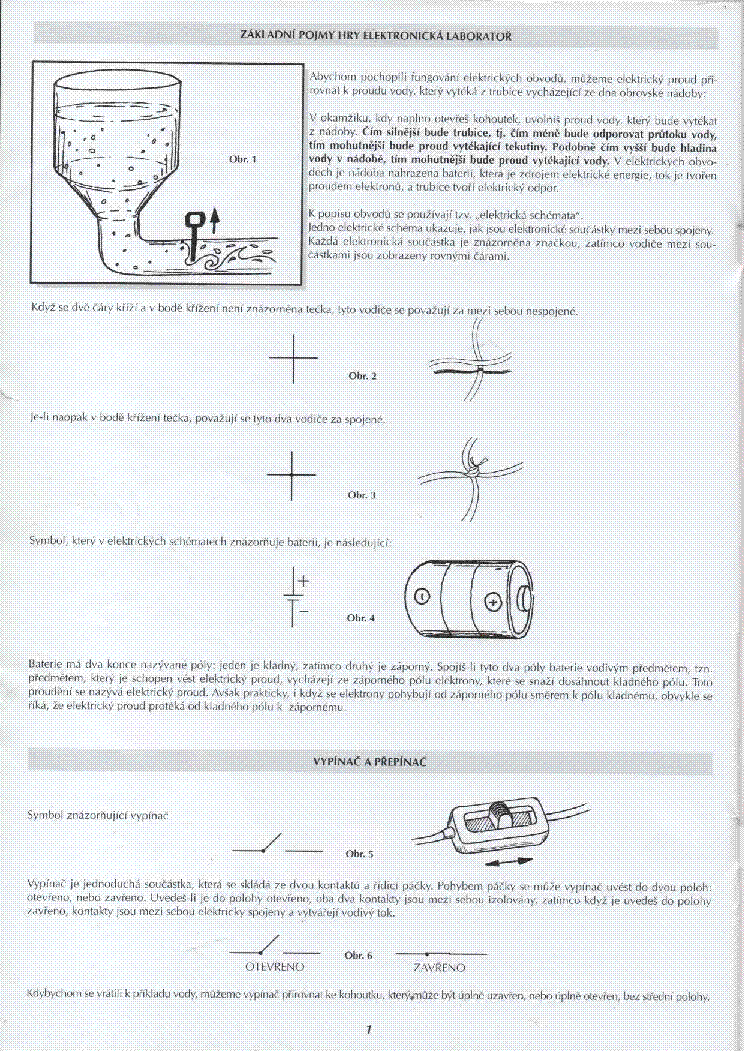 CLEMENTONI ELEKTRONICKA LABORATOR ELECTRONIC PROJECT LAB USER MANUAL CZ service manual (2nd page)