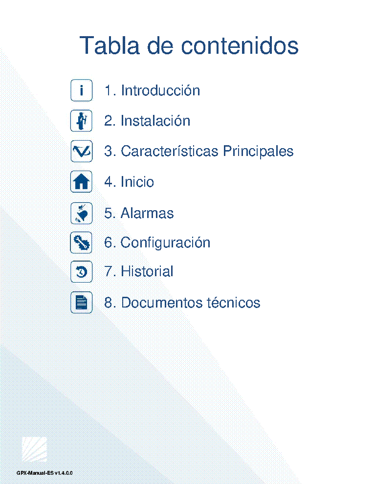 TORNATECH GPX CONTROLLERS INSTALLATION AND MAINTENANCE MANUAL ES service manual (2nd page)