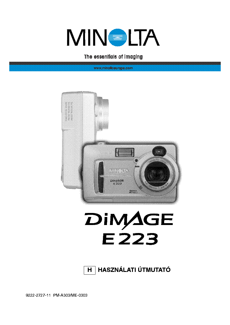 Konica minolta dimage z3 инструкция