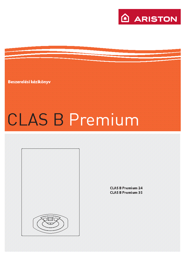 Ariston clas premium 24 kézikönyv