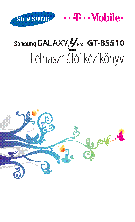 SAMSUNG GALAXY Y PRO GT-B5510 USERMANUAL HU service manual