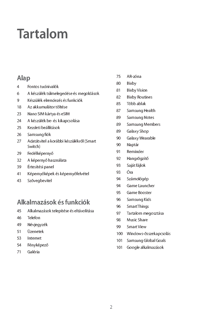 SAMSUNG GALAXY Z FLIP 4G Z FLIP 5G SM-F700F SM-F707B USERMANUAL HU service manual (2nd page)