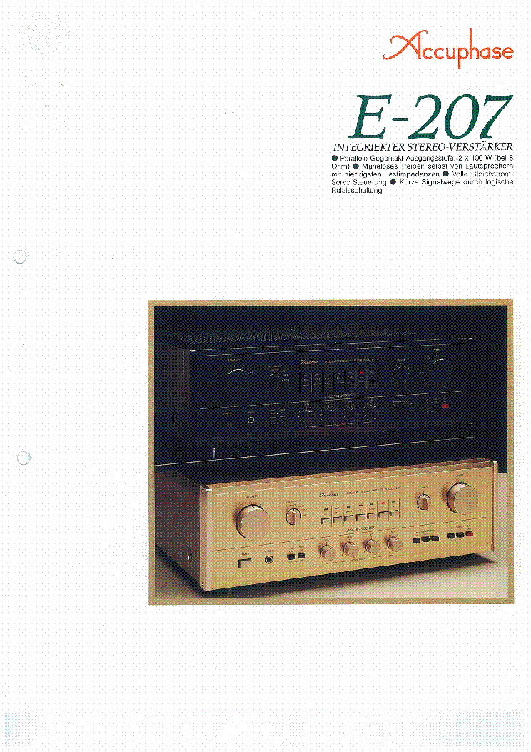 Accuphase E 7 De Sm Service Manual Download Schematics Eeprom Repair Info For Electronics Experts