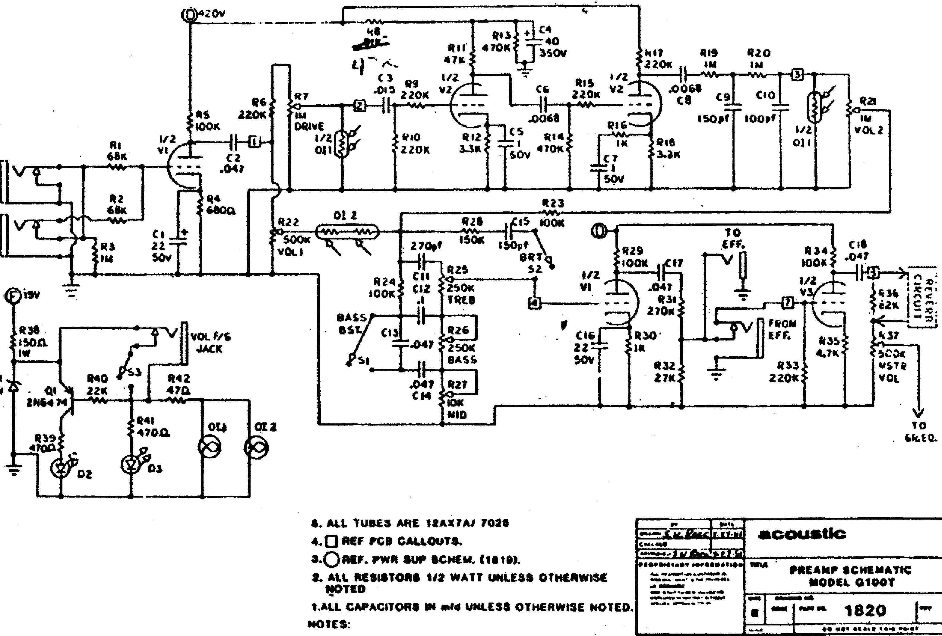 Peavey valveking 8 схема