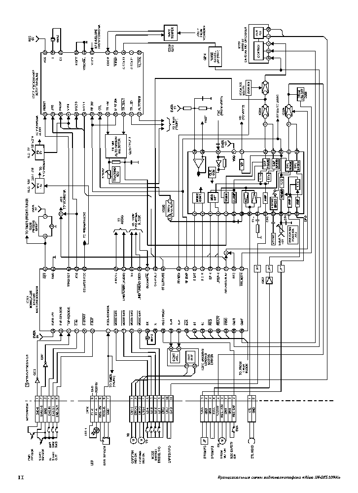 AIWA HV-DK510MK SCH Service Manual download, schematics, eeprom, repair ...