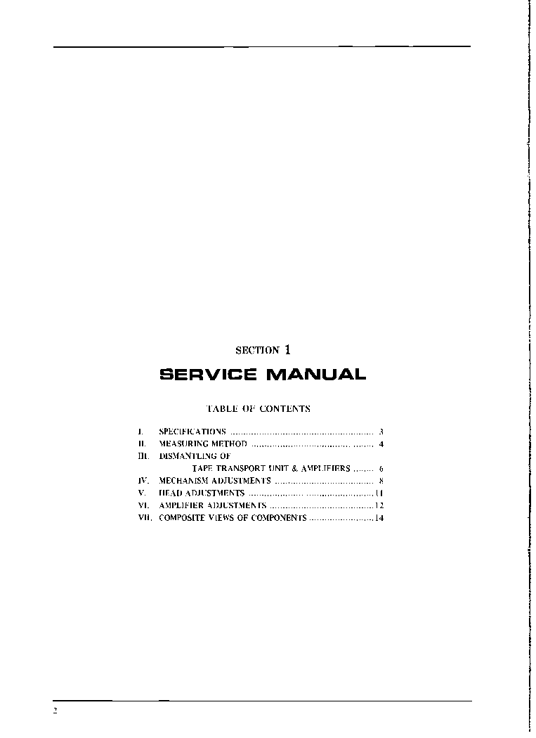 AKAI 4000DS SM service manual (2nd page)