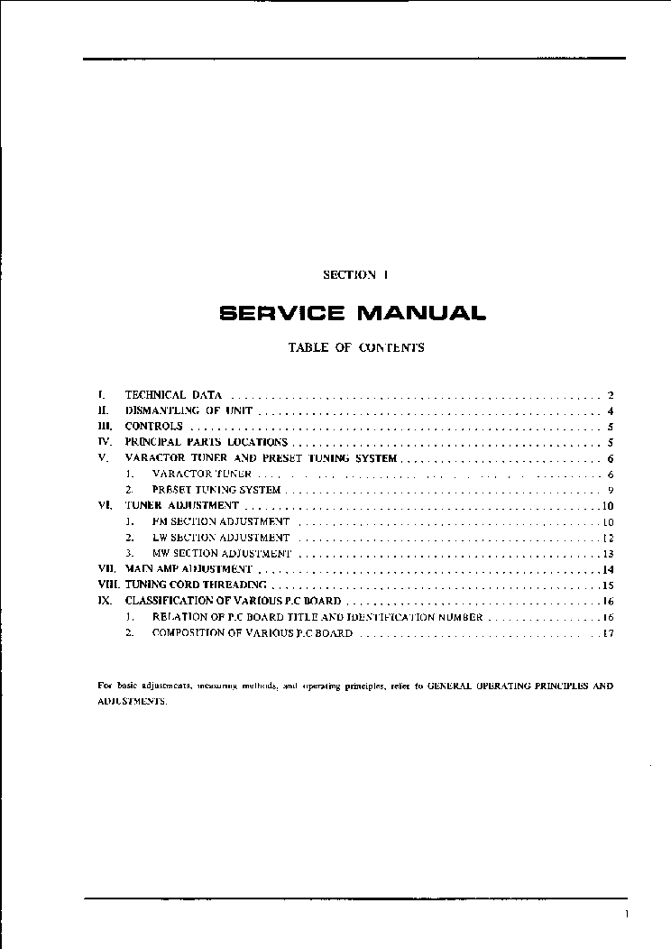 AKAI AA-1010 SM service manual (1st page)