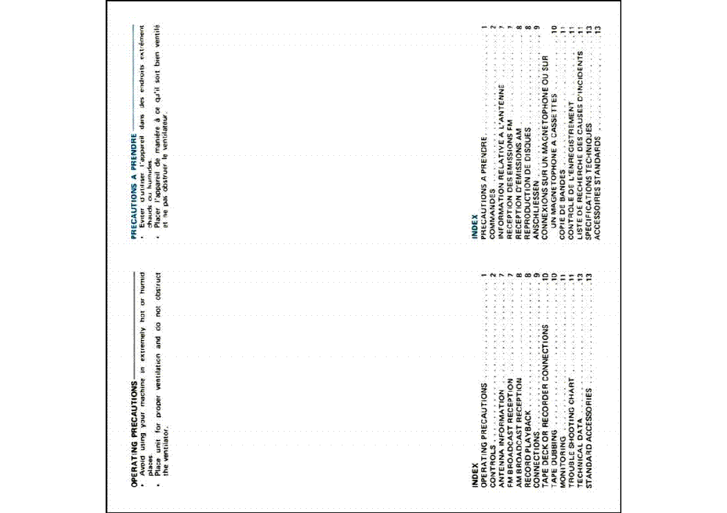 AKAI AA-1030L service manual (2nd page)