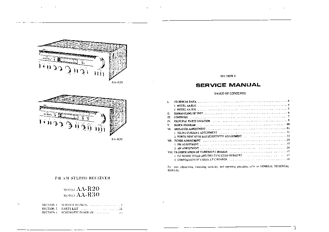 AKAI AA-R20 SM1 service manual (2nd page)
