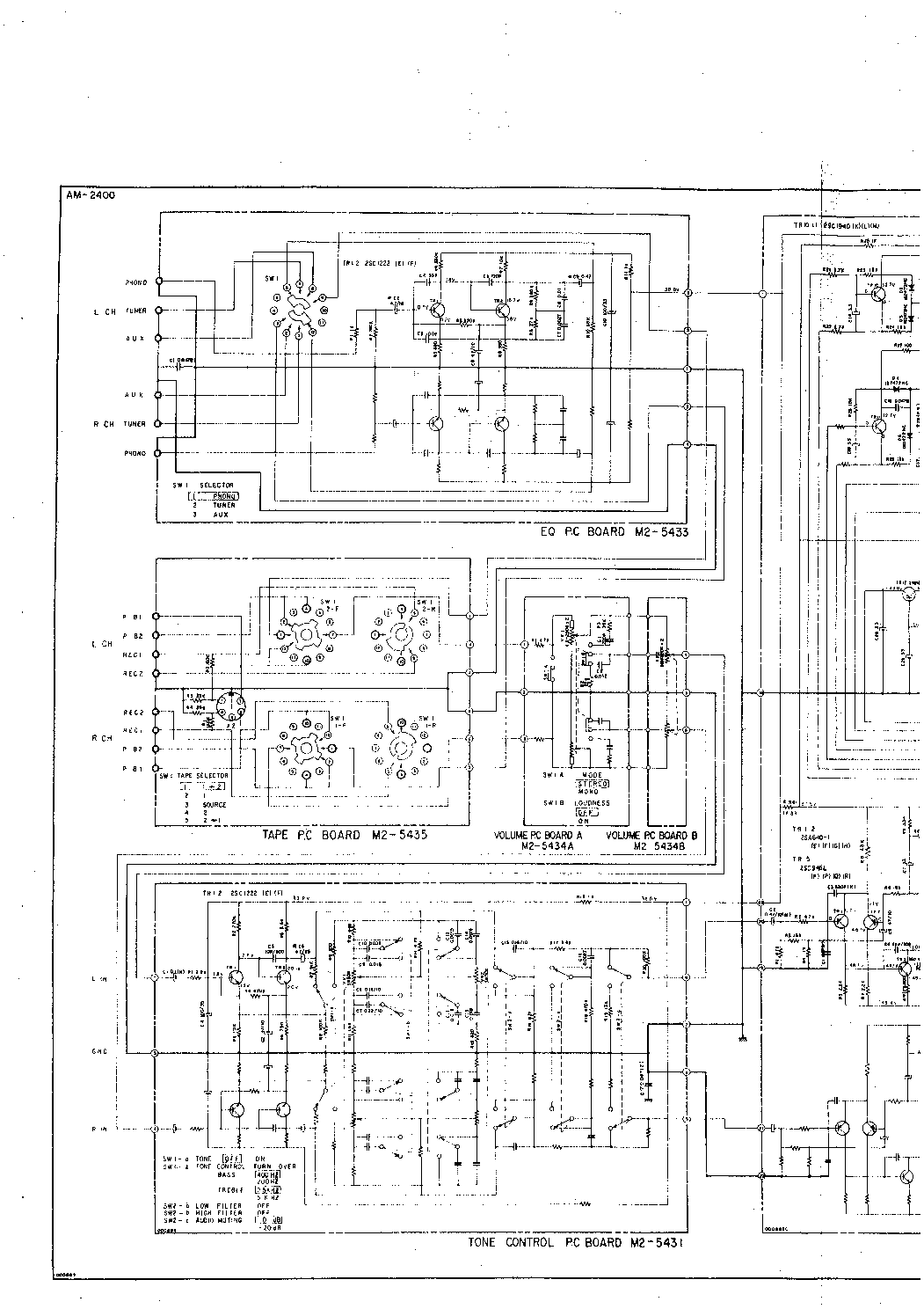 AKAI AM-2400 SCH 2 service manual (2nd page)