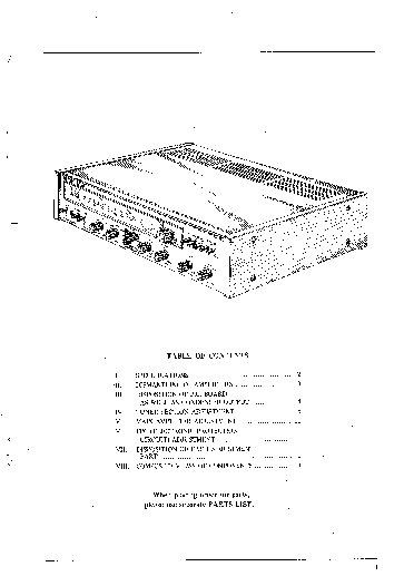 AKAI AS-8100 SM service manual (2nd page)