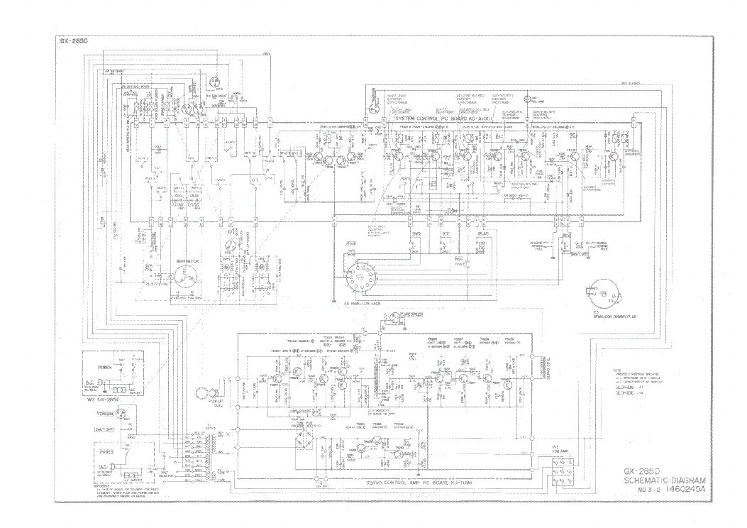 AKAI GX-285D SCH service manual (2nd page)