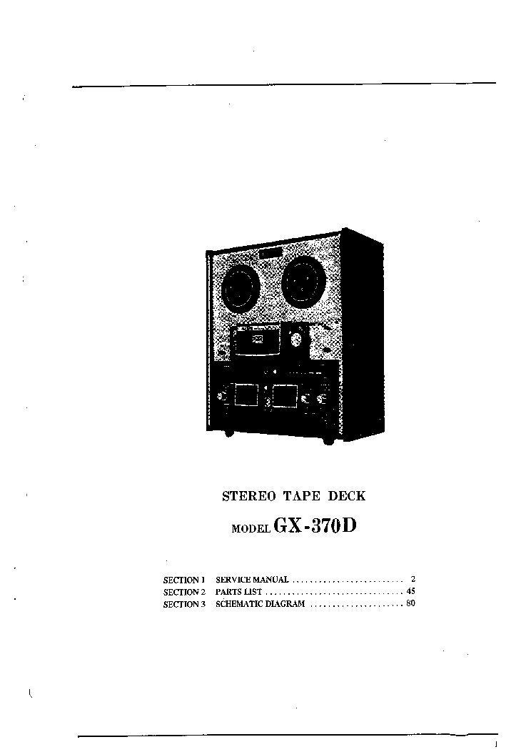 AKAI GX-370D SM service manual (1st page)