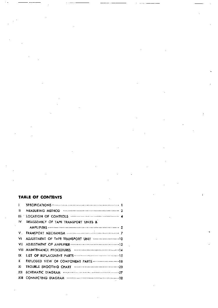 AKAI X-100D SM service manual (2nd page)