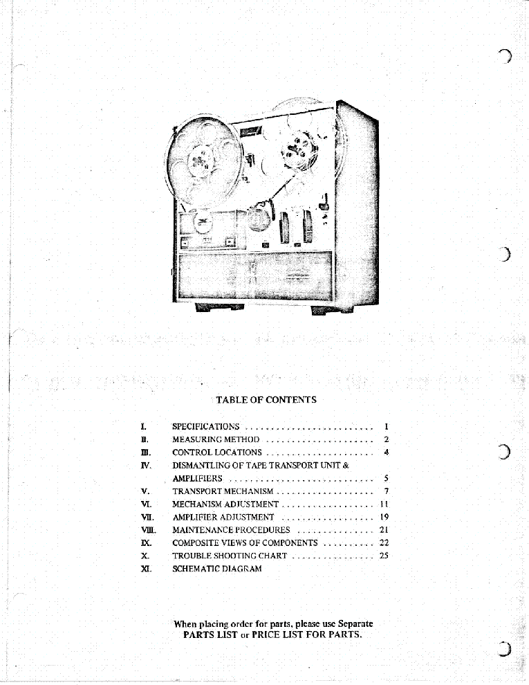 AKAI X-200D SM service manual (2nd page)