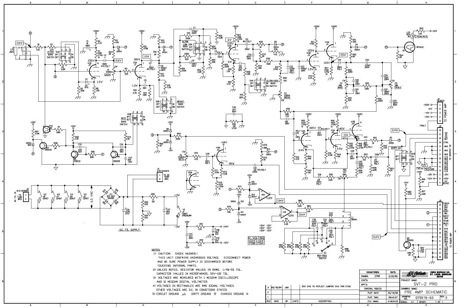 AMPEG SVT 2 PRO Service Manual Download Schematics Eeprom Repair 