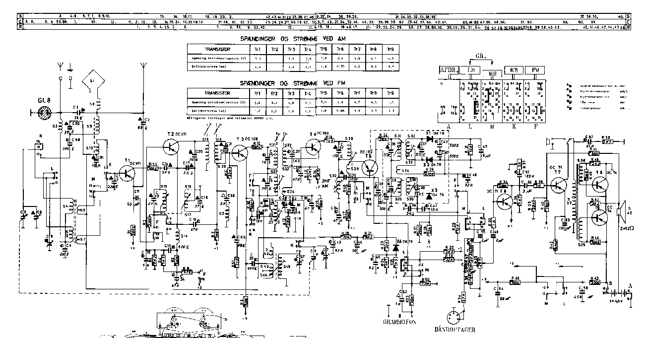 ARISTONA T821 1962 SCH service manual
