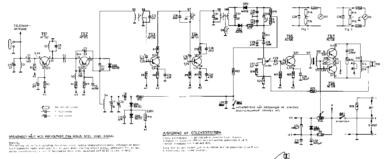 ARISTONA TR5125 1965 SCH service manual