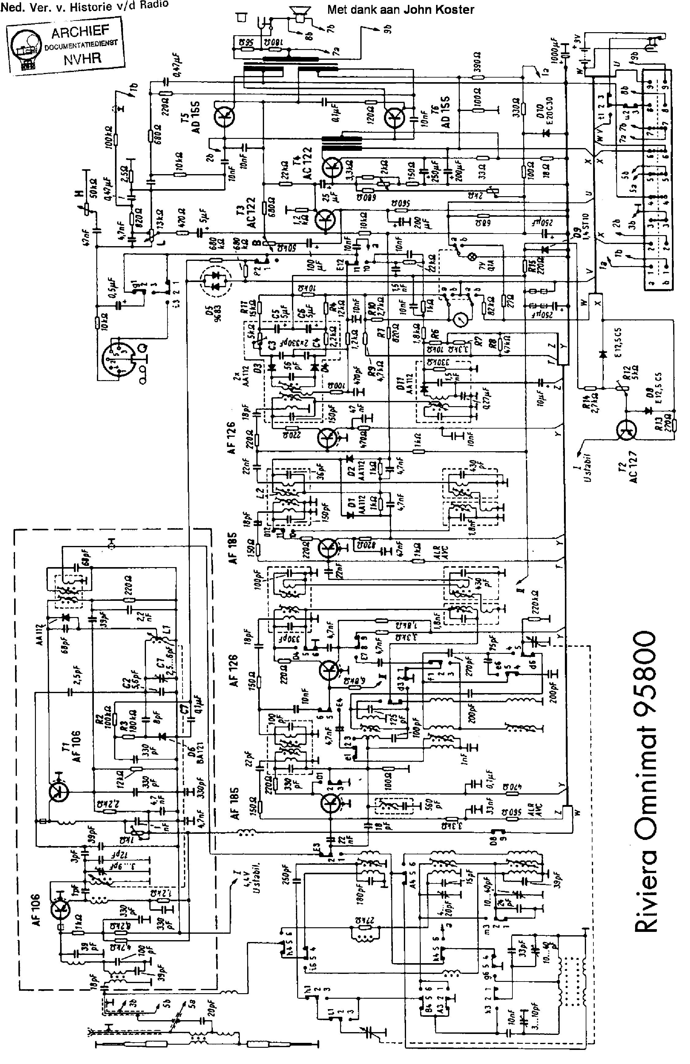 BLAUPUNKT 95800 SCH Service Manual download, schematics, eeprom, repair