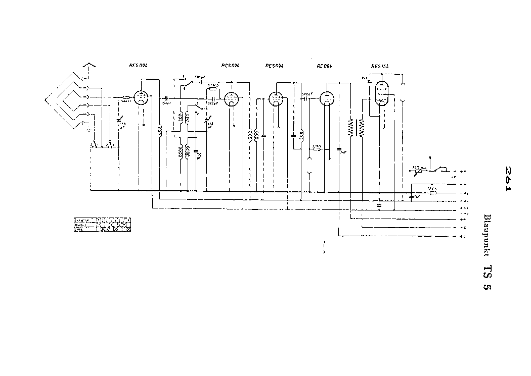 BLAUPUNKT TS5 SCH service manual