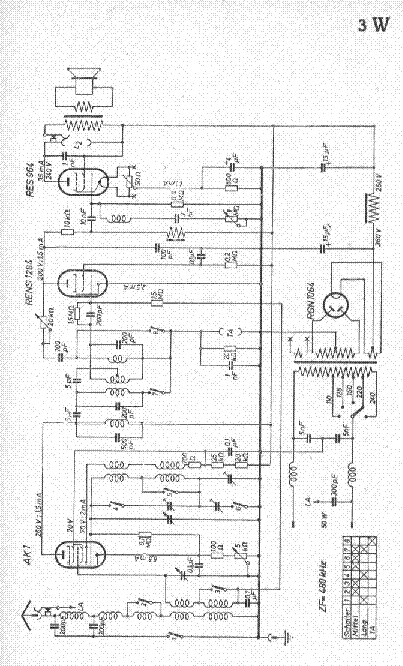BRAUN 3W RADIO SCH service manual