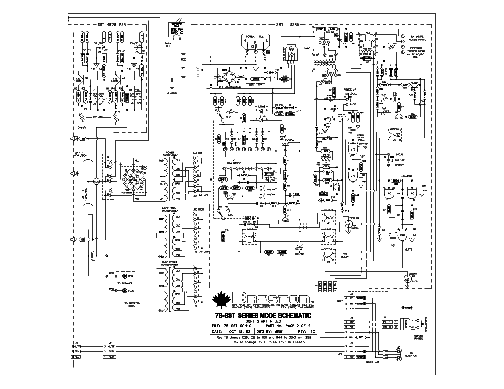 Bryston 4b sst2 схема