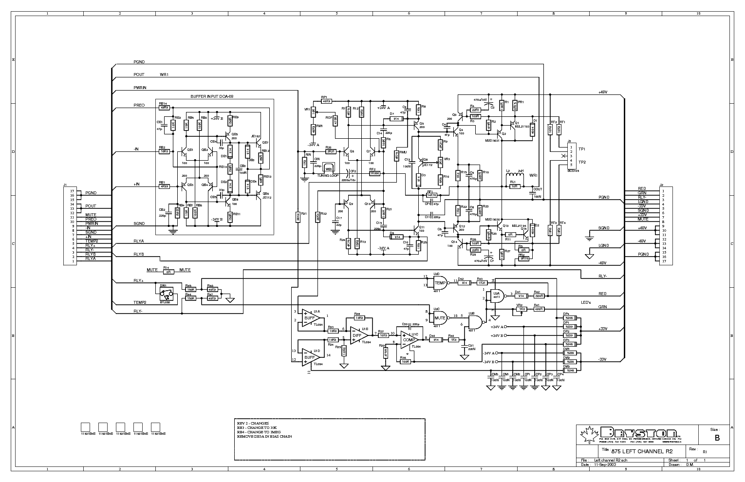 Bryston 4b sst2 схема