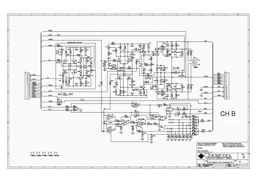 Bryston 4b sst2 схема