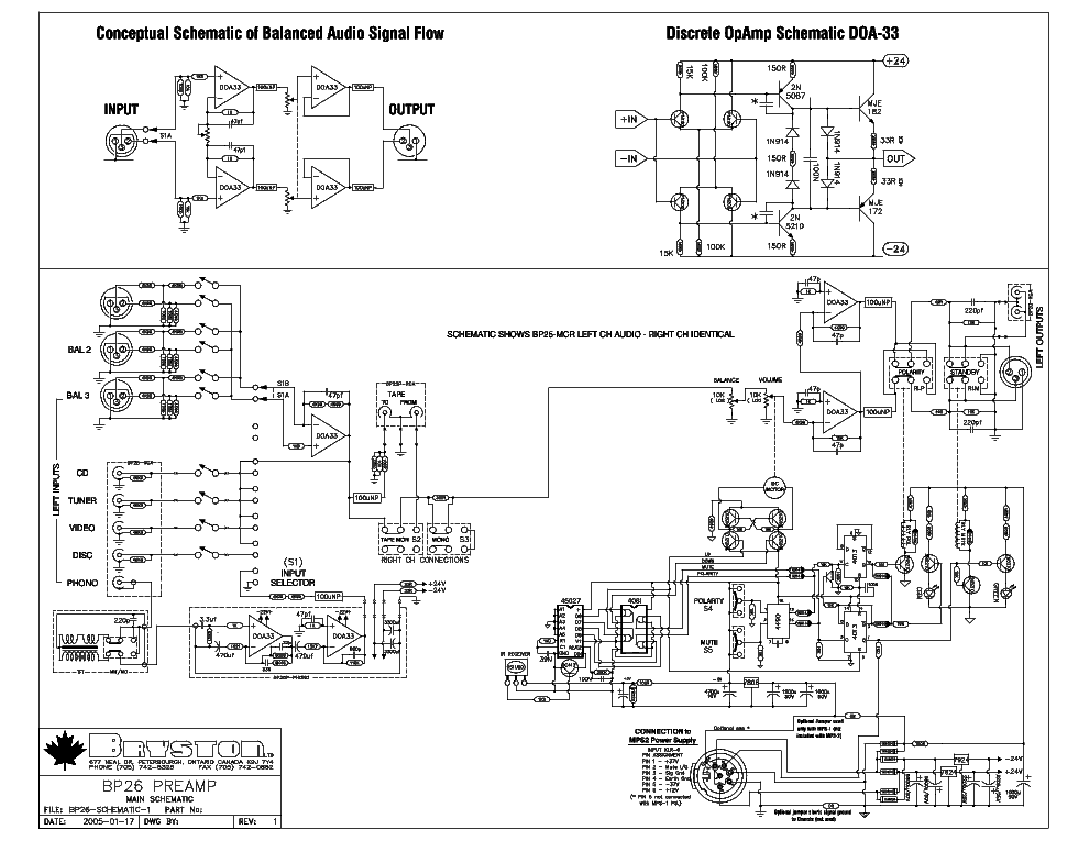 Bryston 4b sst2 схема