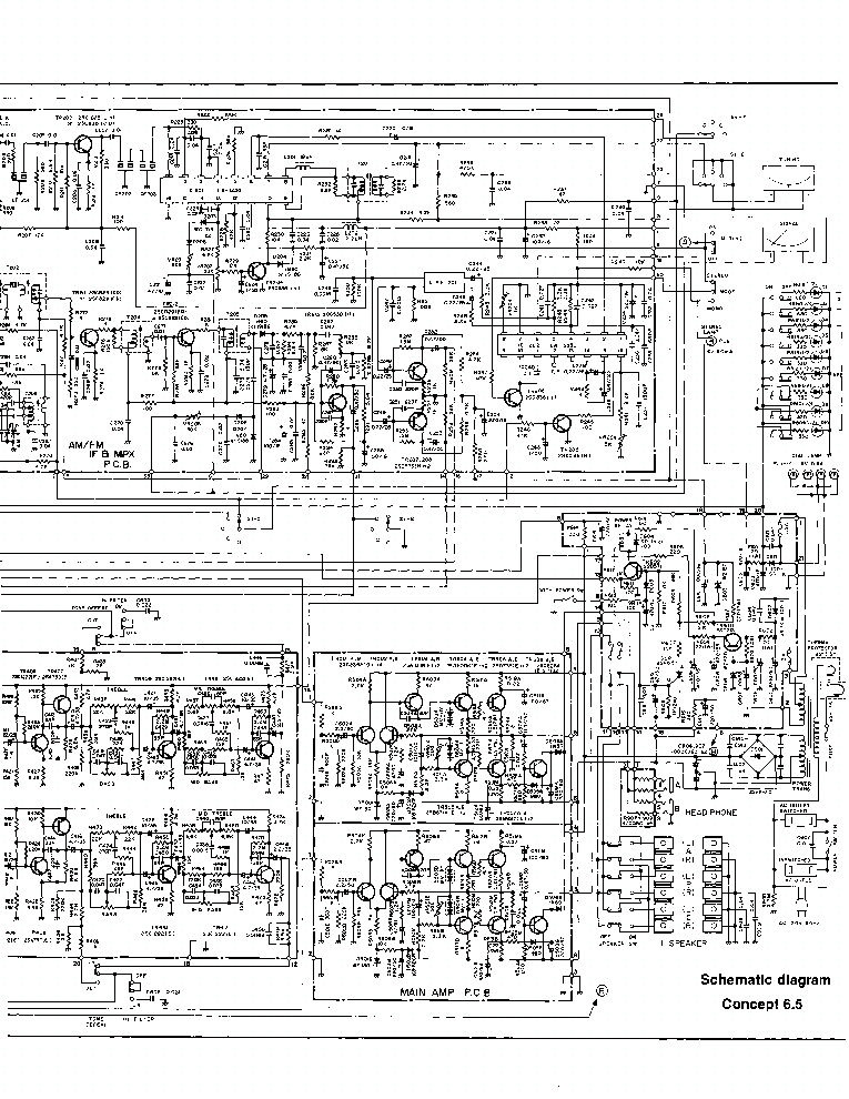 CONCEPT 6.5 SCH Service Manual download, schematics, eeprom, repair ...