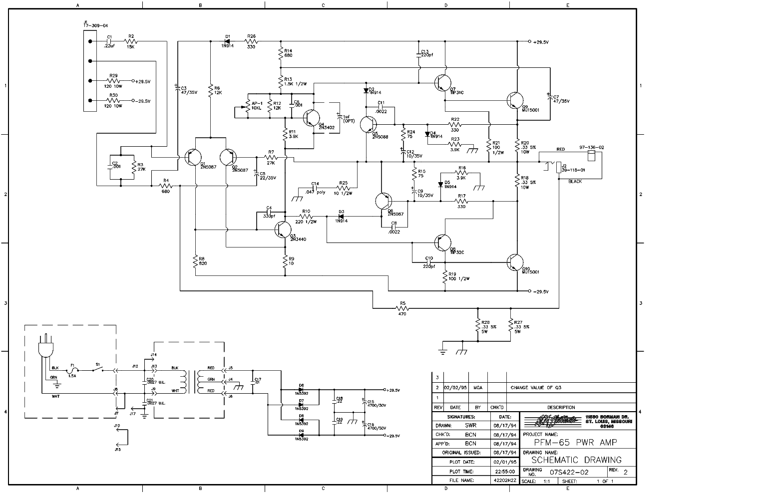 Crate Guitar Amp Schematics