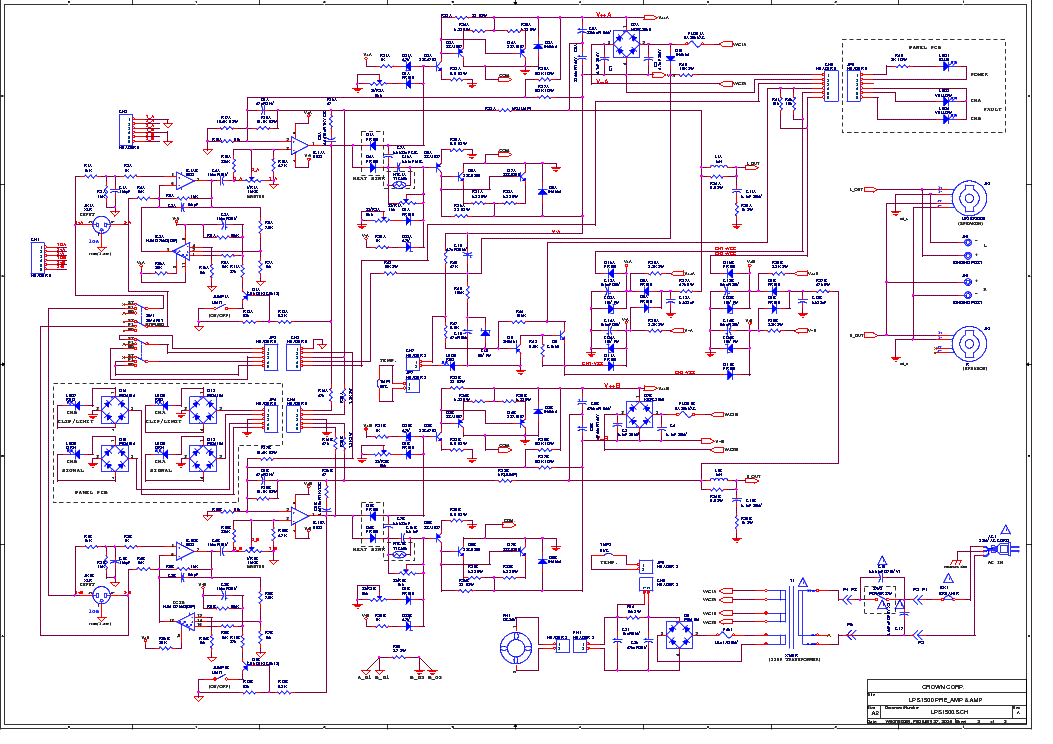 Схема crown cm ps500