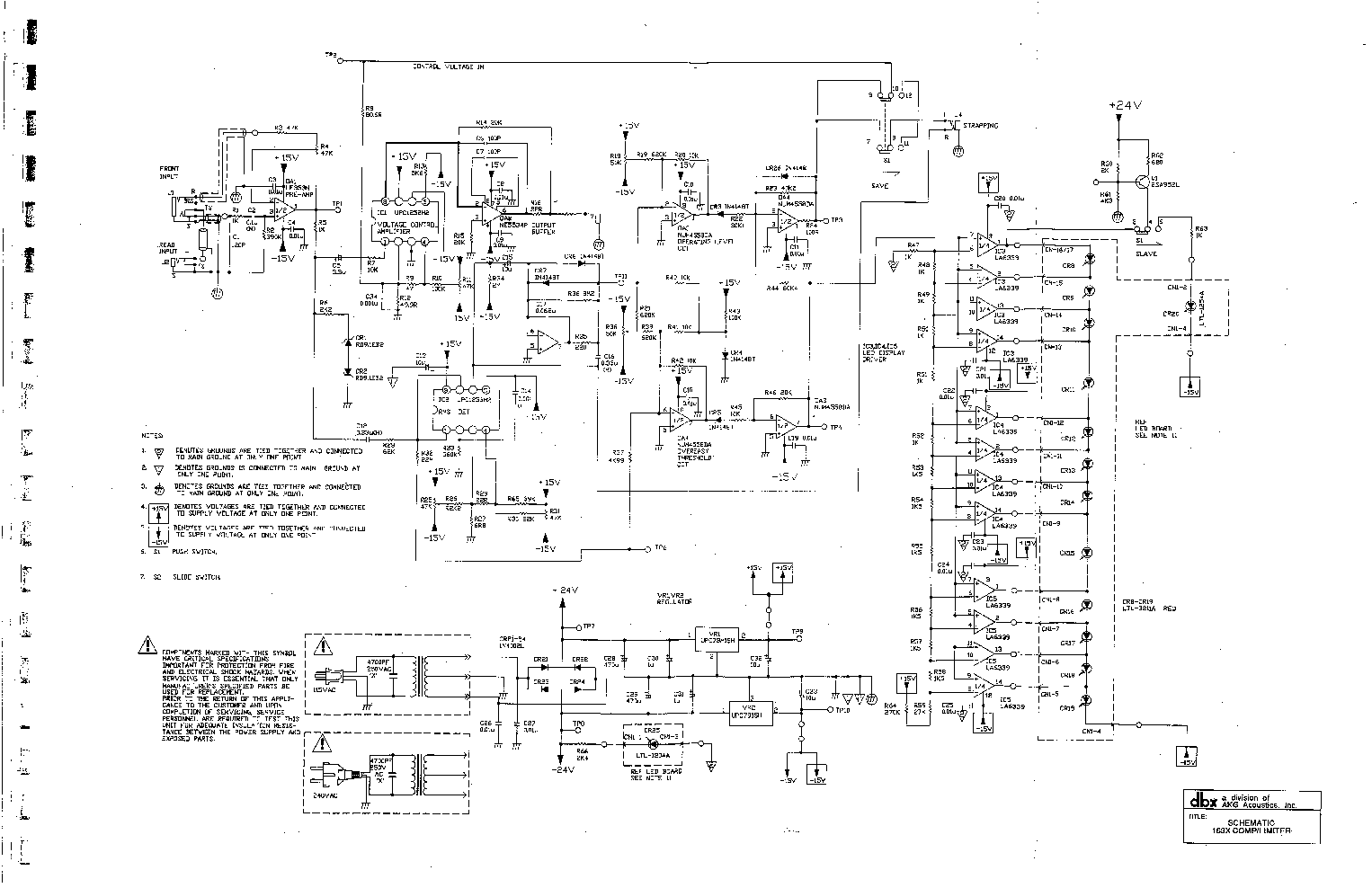 Dbx 286 схема